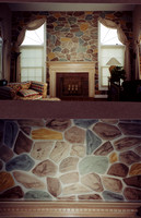 Faux stone to match furniture